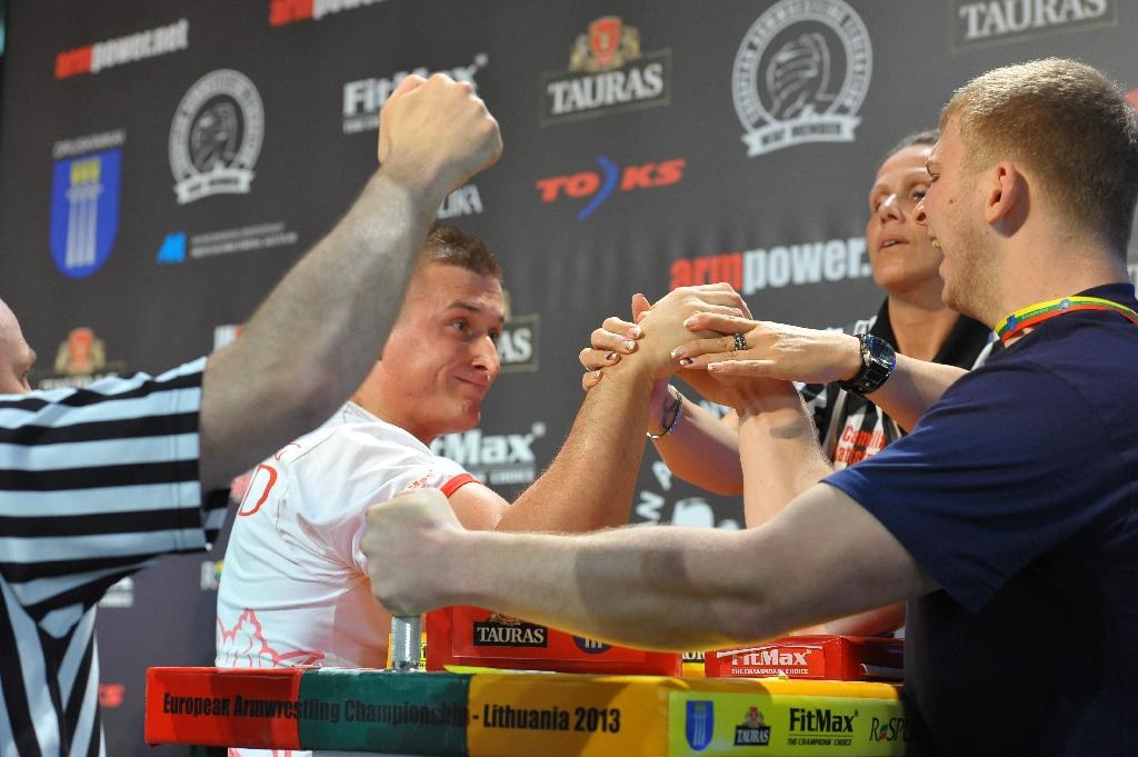 Euroarm 2013 Day 4 Right Hand Juniors 21 Seniors