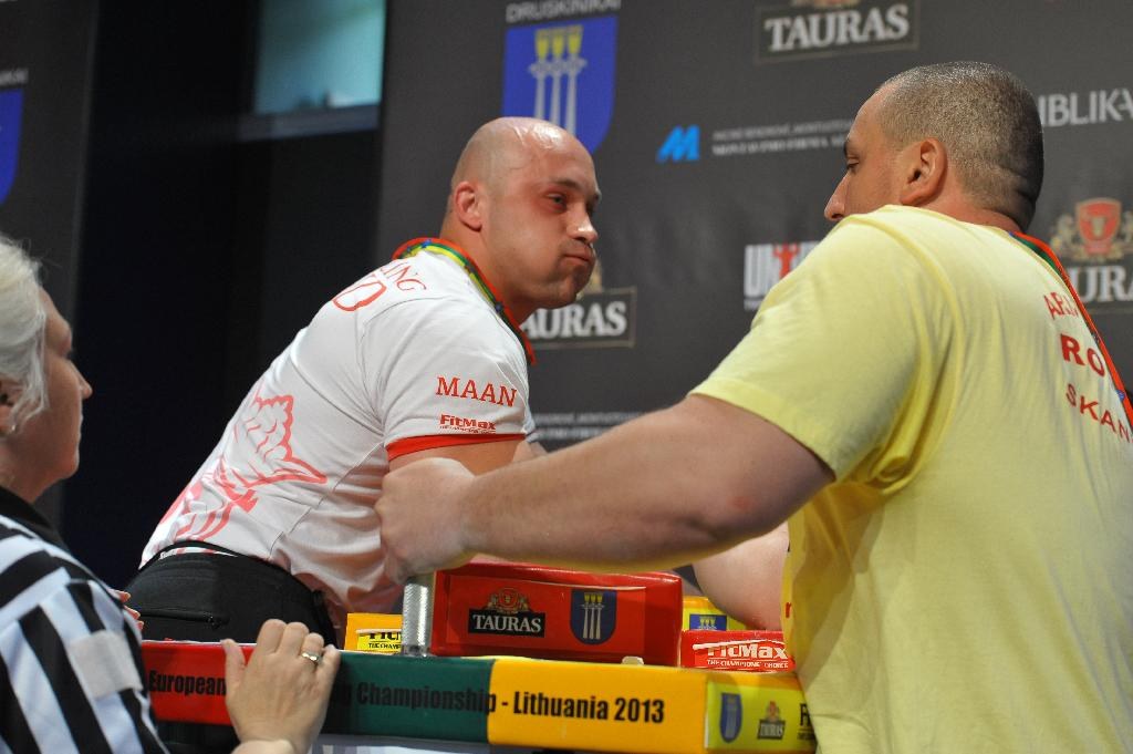 Euroarm 2013 Day 4 Right Hand Juniors 21 Seniors