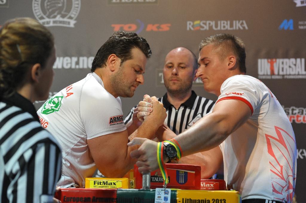 Euroarm 2013 Day 4 Right Hand Juniors 21 Seniors