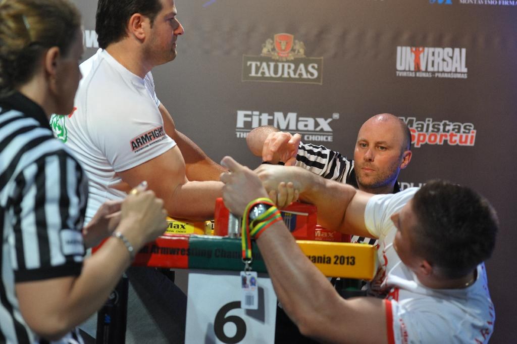 Euroarm 2013 Day 4 Right Hand Juniors 21 Seniors