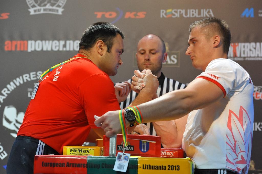 Euroarm 2013 Day 4 Right Hand Juniors 21 Seniors