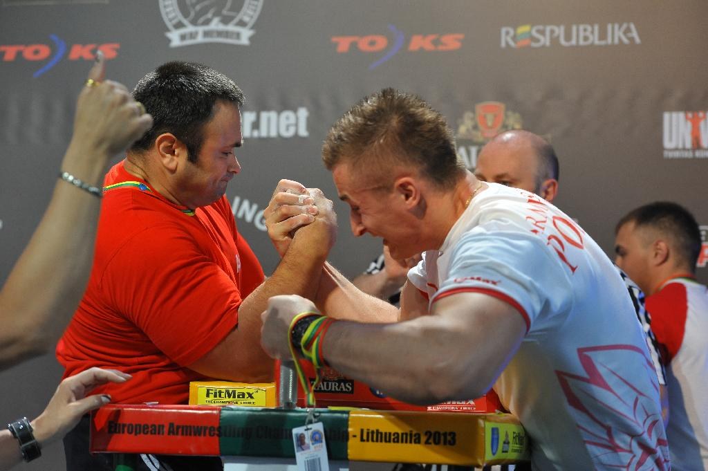 Euroarm 2013 Day 4 Right Hand Juniors 21 Seniors