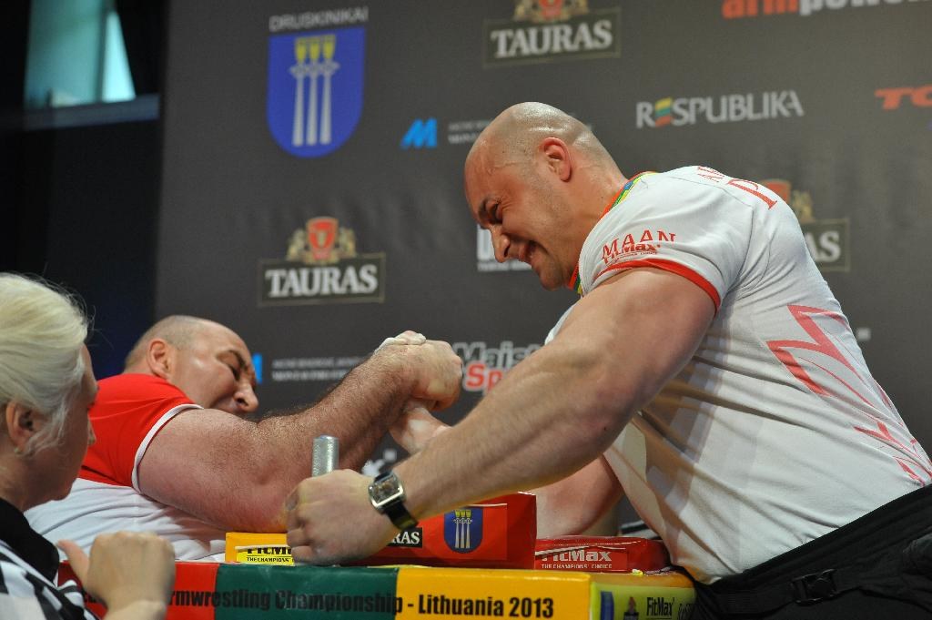 Euroarm 2013 Day 4 Right Hand Juniors 21 Seniors