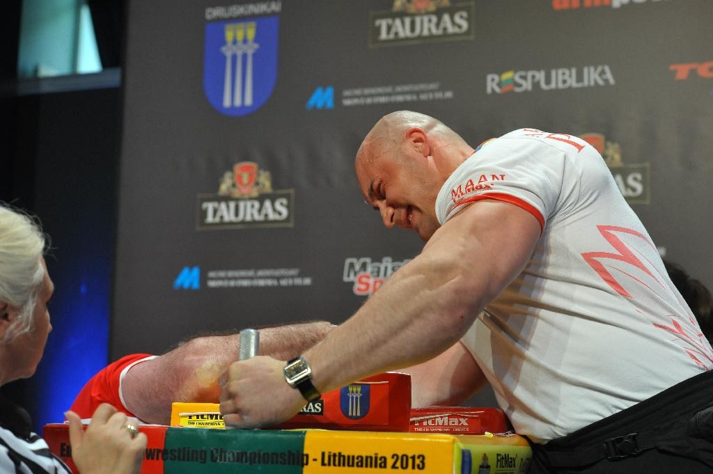 Euroarm 2013 Day 4 Right Hand Juniors 21 Seniors