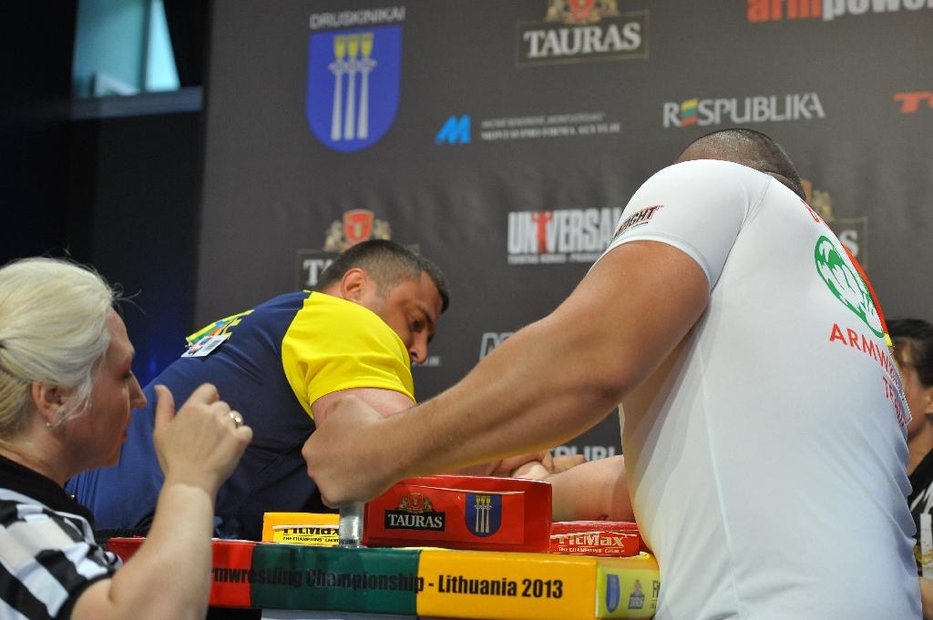 Euroarm 2013 Day 4 Right Hand Juniors 21 Seniors