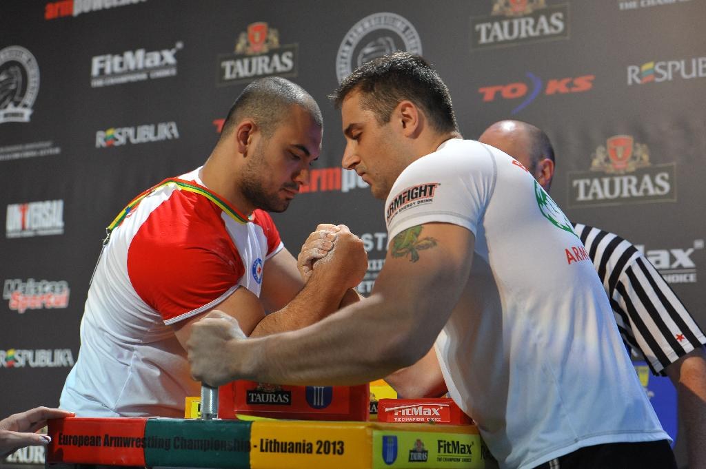 Euroarm 2013 Day 4 Right Hand Juniors 21 Seniors