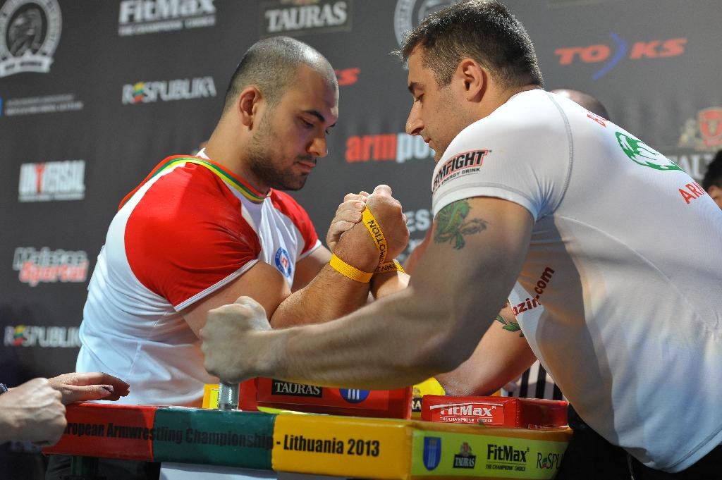 Euroarm 2013 Day 4 Right Hand Juniors 21 Seniors