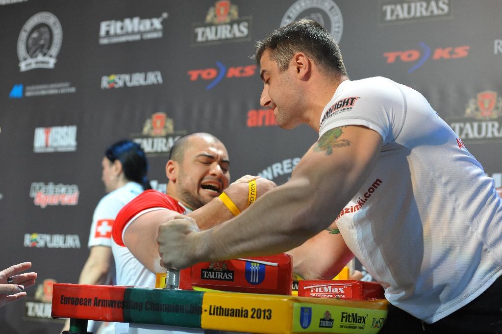 Euroarm 2013 Day 4 Right Hand Juniors 21 Seniors