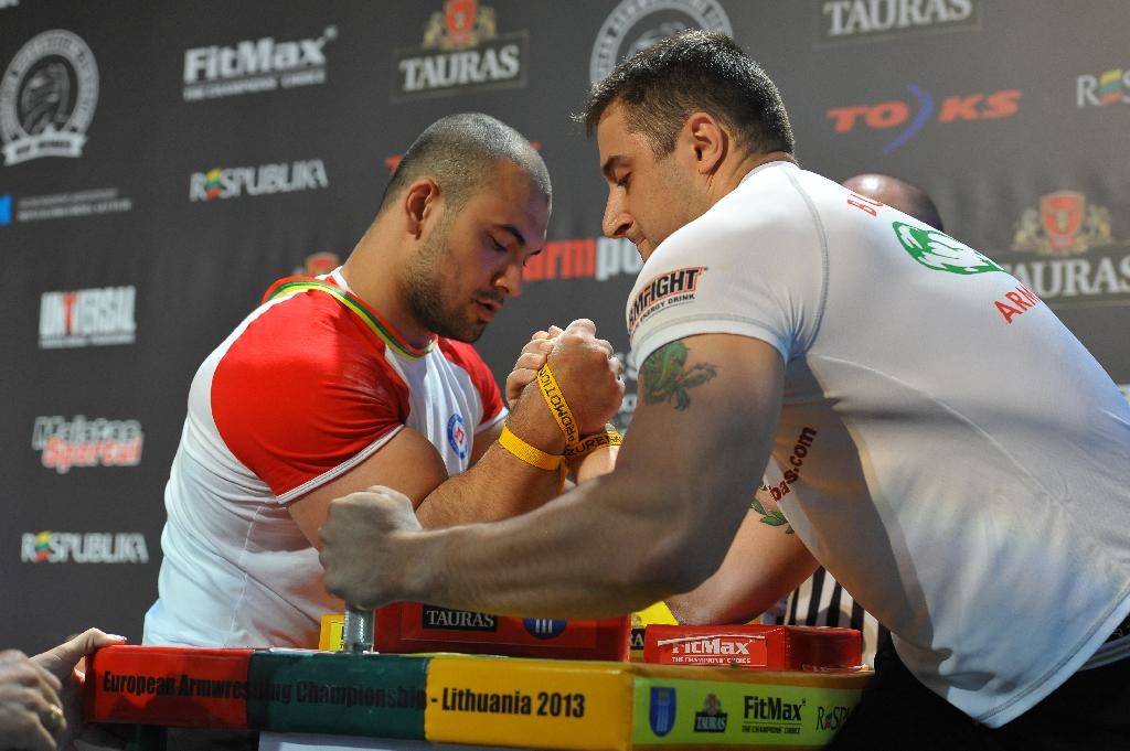 Euroarm 2013 Day 4 Right Hand Juniors 21 Seniors