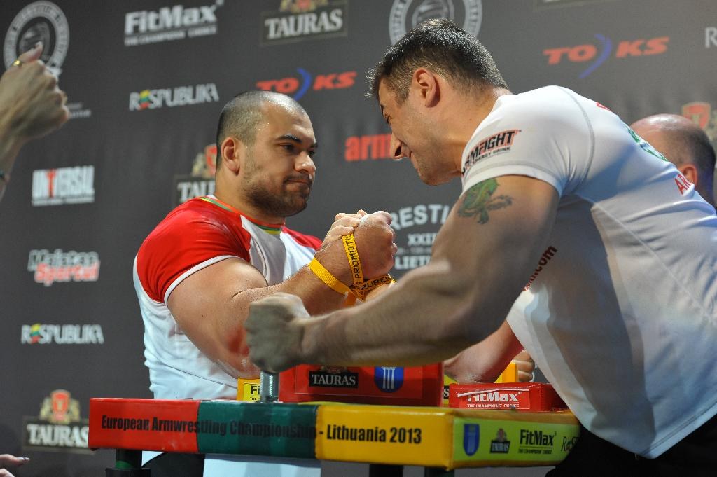 Euroarm 2013 Day 4 Right Hand Juniors 21 Seniors