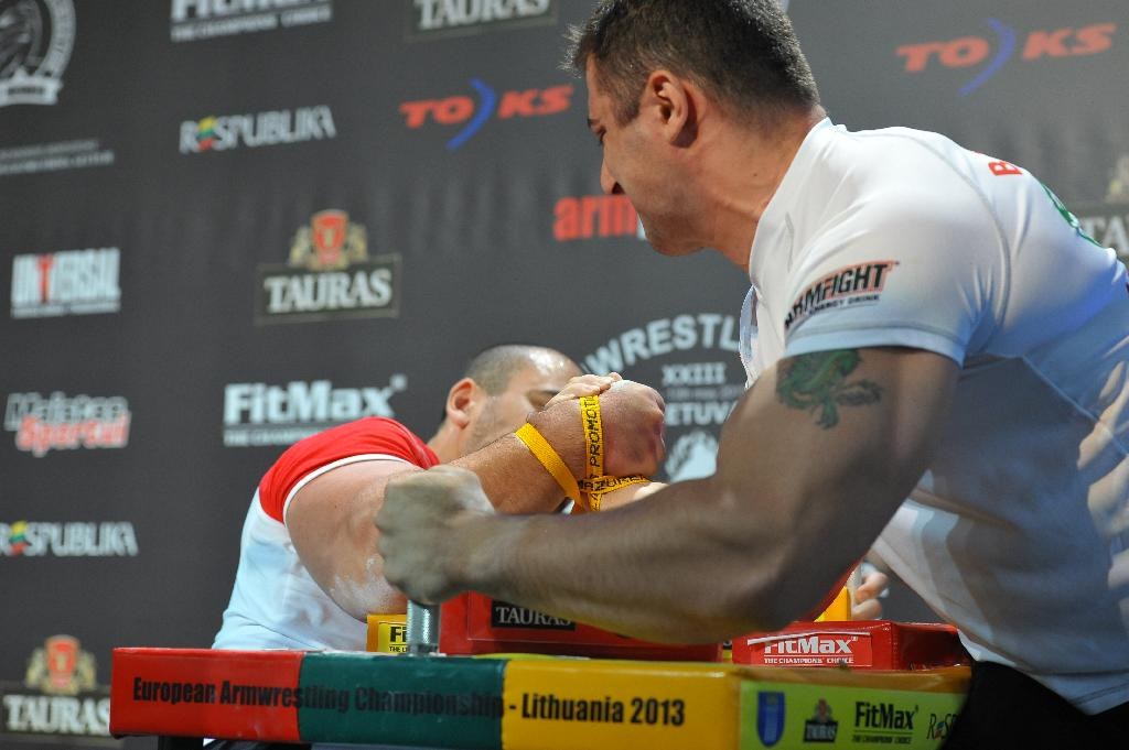 Euroarm 2013 Day 4 Right Hand Juniors 21 Seniors