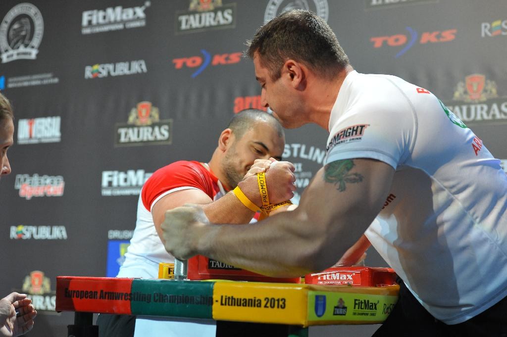 Euroarm 2013 Day 4 Right Hand Juniors 21 Seniors