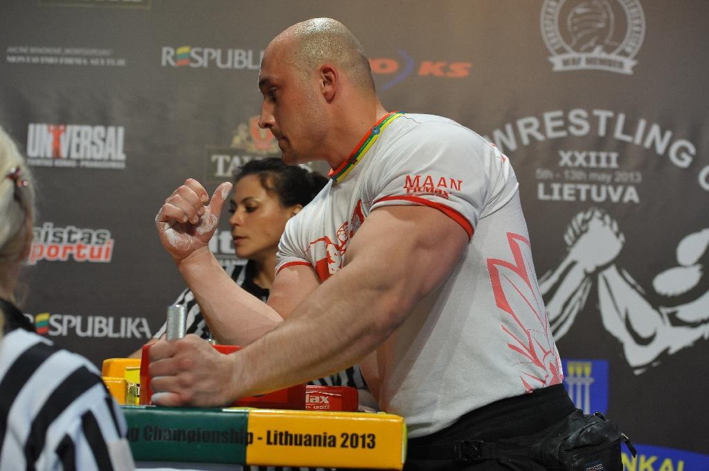 Euroarm 2013 Day 4 Right Hand Juniors 21 Seniors