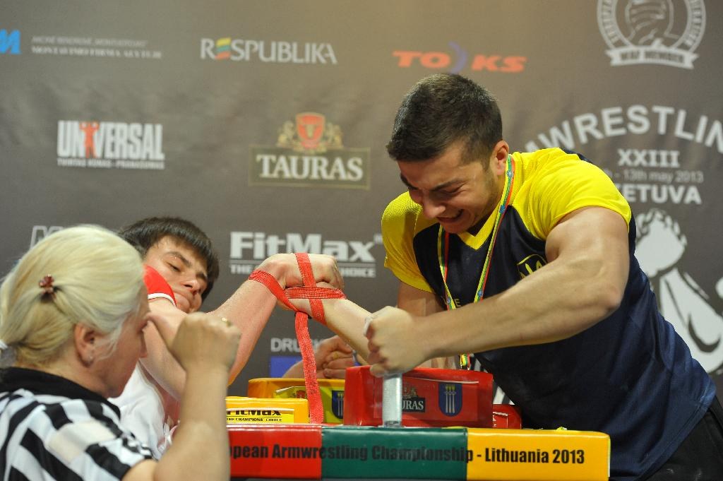 Euroarm 2013 Day 4 Right Hand Juniors 21 Seniors