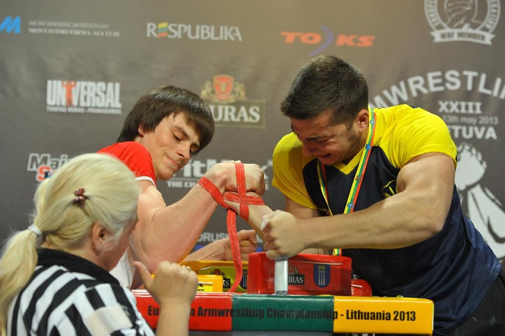 Euroarm 2013 Day 4 Right Hand Juniors 21 Seniors