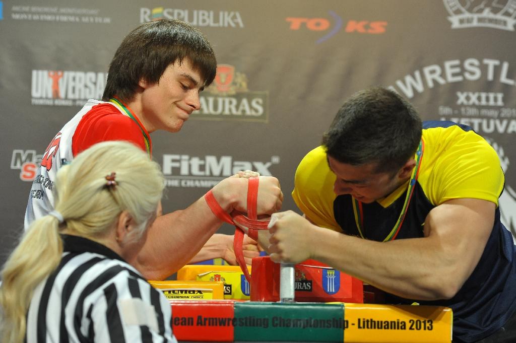 Euroarm 2013 Day 4 Right Hand Juniors 21 Seniors