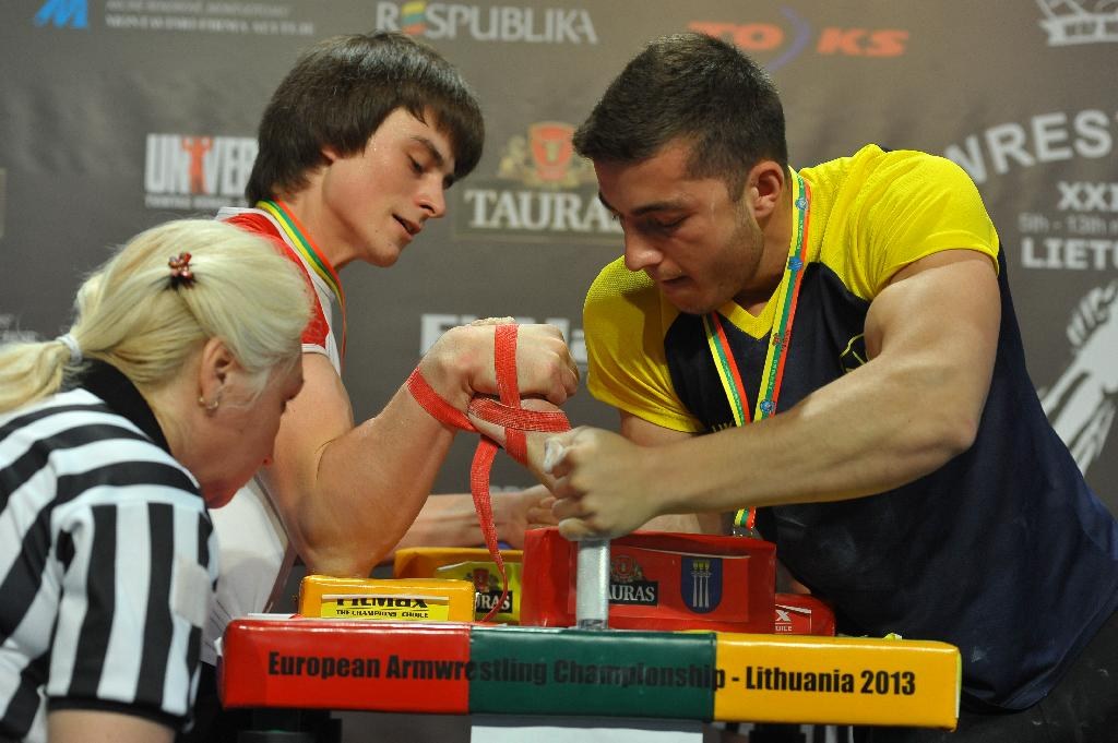 Euroarm 2013 Day 4 Right Hand Juniors 21 Seniors