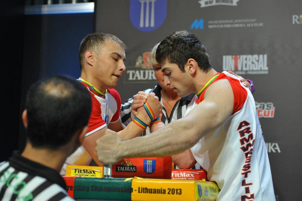 Euroarm 2013 Day 4 Right Hand Juniors 21 Seniors