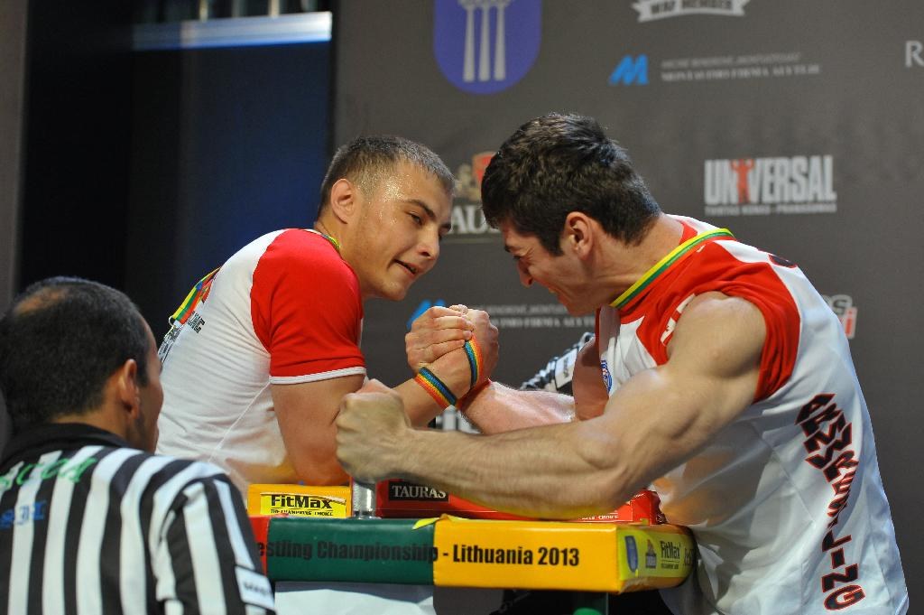 Euroarm 2013 Day 4 Right Hand Juniors 21 Seniors