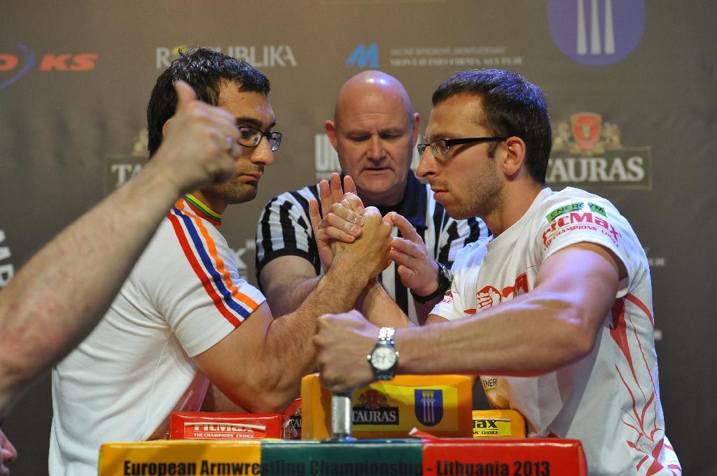 Euroarm 2013 Day 4 Right Hand Juniors 21 Seniors