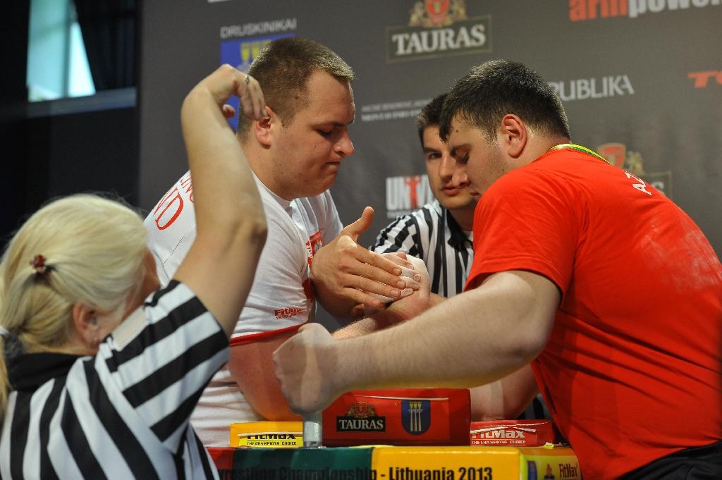 Euroarm 2013 Day 4 Right Hand Juniors 21 Seniors