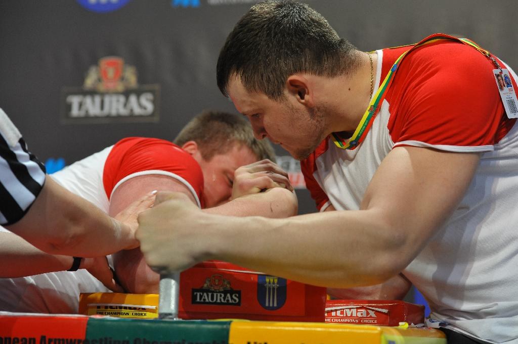 Euroarm 2013 Day 4 Right Hand Juniors 21 Seniors