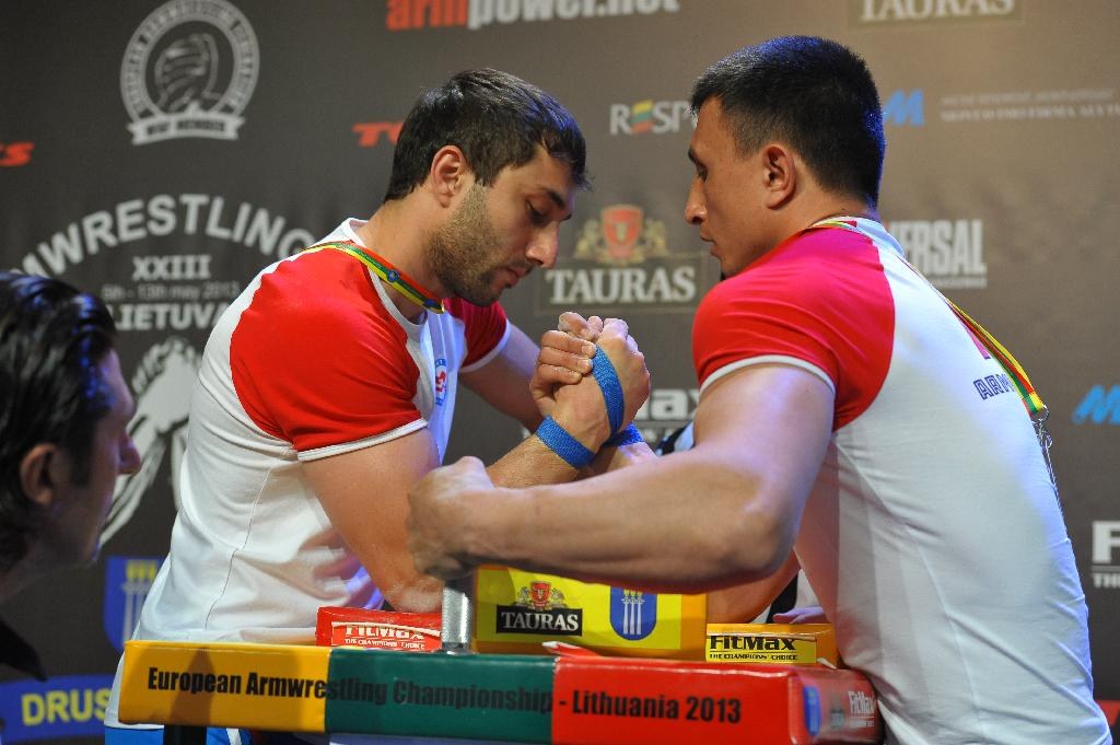 Euroarm 2013 Day 4 Right Hand Juniors 21 Seniors