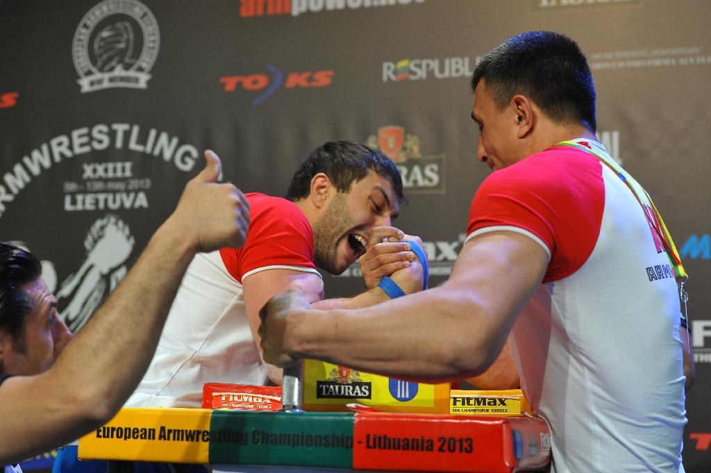 Euroarm 2013 Day 4 Right Hand Juniors 21 Seniors