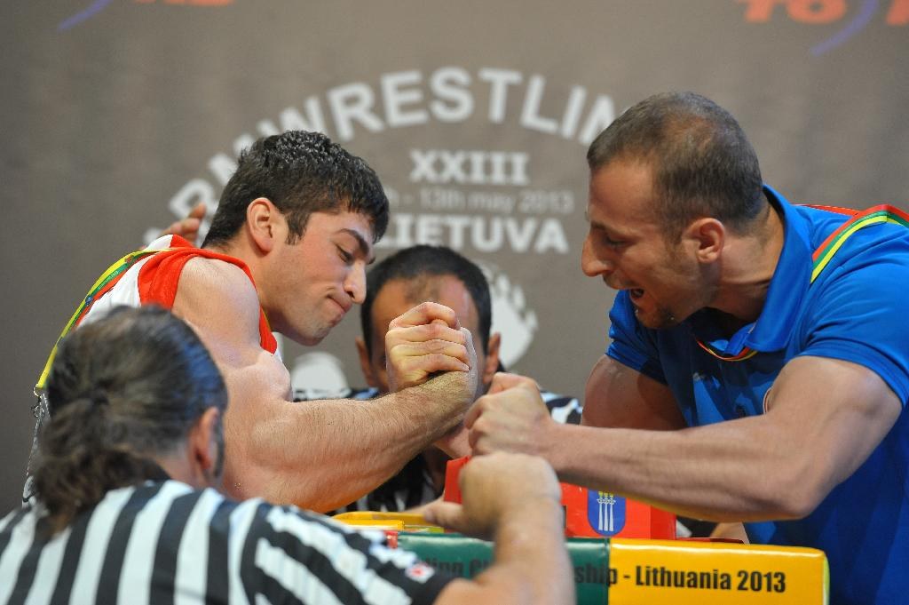 Euroarm 2013 Day 4 Right Hand Juniors 21 Seniors