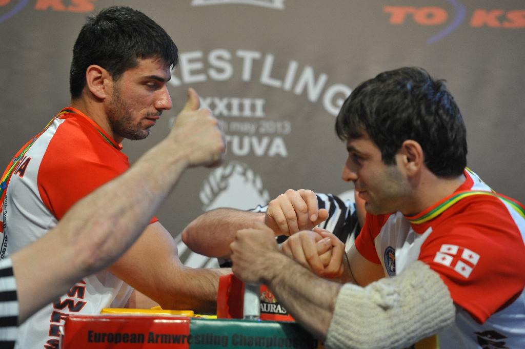 Euroarm 2013 Day 4 Right Hand Juniors 21 Seniors