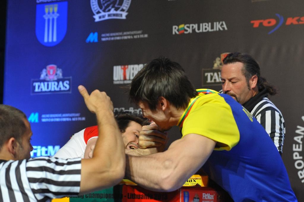 Euroarm 2013 Day 4 Right Hand Juniors 21 Seniors