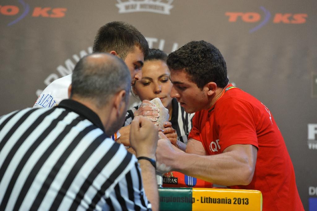 Euroarm 2013 Day 4 Right Hand Juniors 21 Seniors