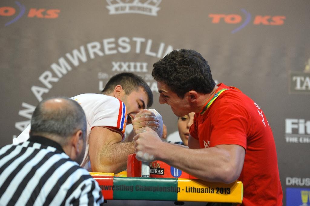 Euroarm 2013 Day 4 Right Hand Juniors 21 Seniors