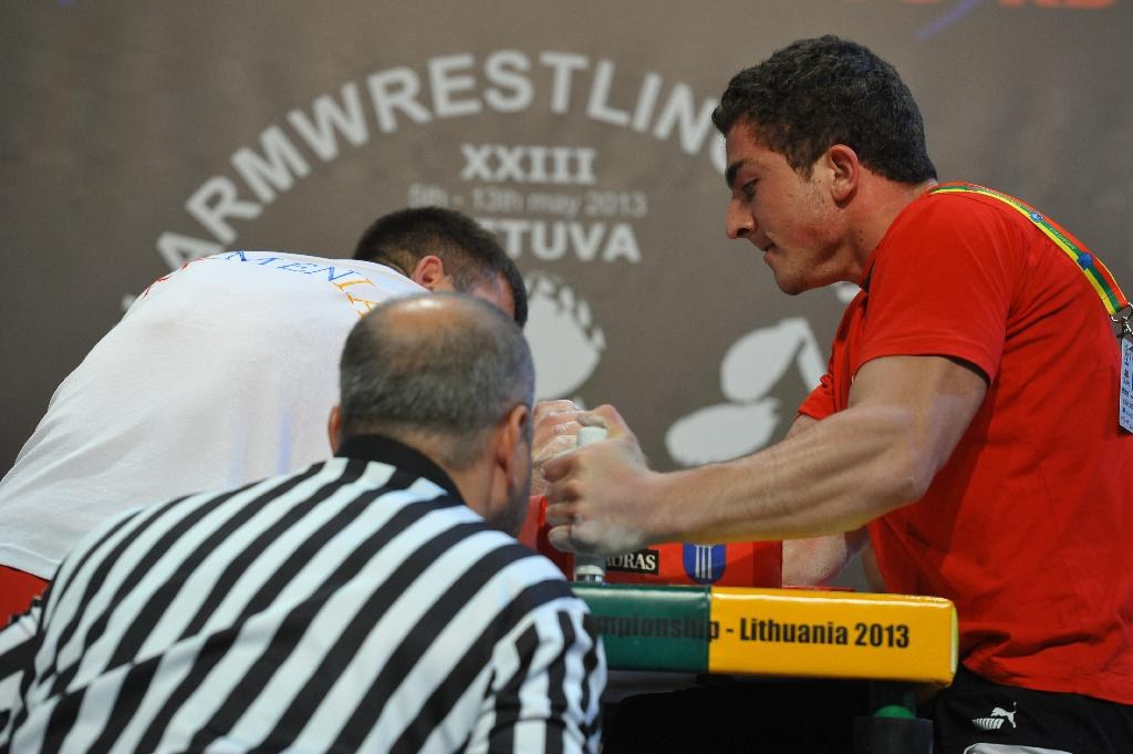 Euroarm 2013 Day 4 Right Hand Juniors 21 Seniors