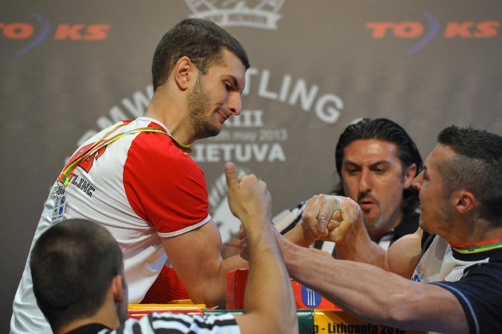 Euroarm 2013 Day 4 Right Hand Juniors 21 Seniors