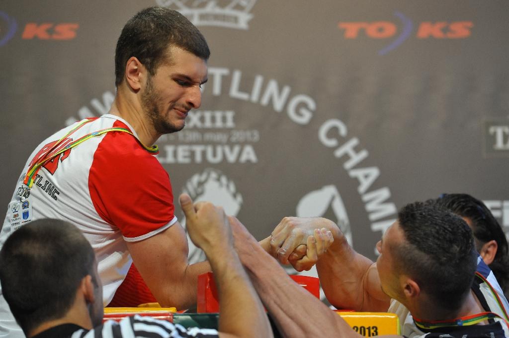 Euroarm 2013 Day 4 Right Hand Juniors 21 Seniors