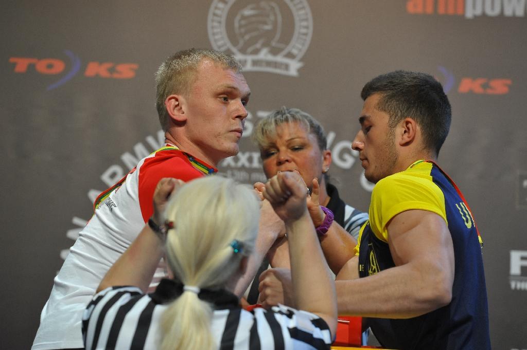 Euroarm 2013 Day 4 Right Hand Juniors 21 Seniors