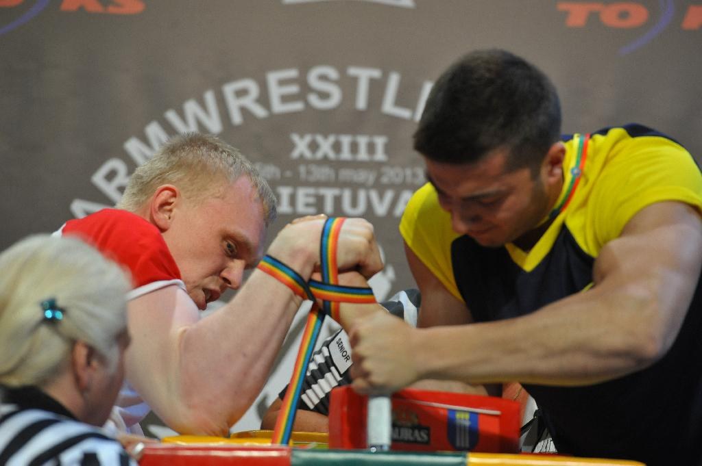 Euroarm 2013 Day 4 Right Hand Juniors 21 Seniors