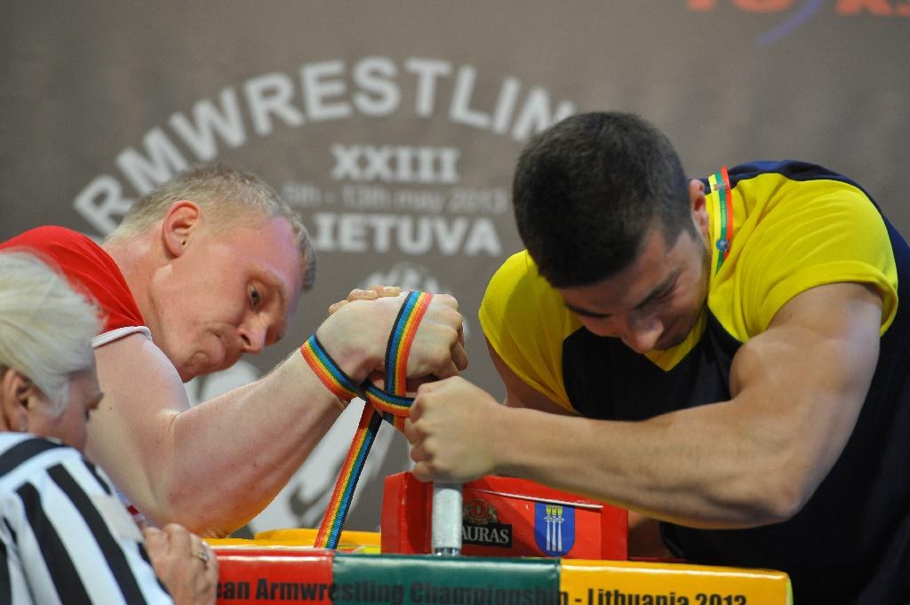 Euroarm 2013 Day 4 Right Hand Juniors 21 Seniors