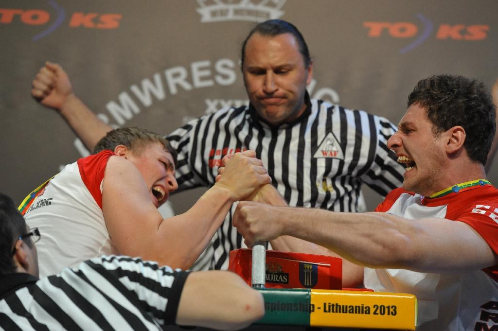 Euroarm 2013 Day 4 Right Hand Juniors 21 Seniors