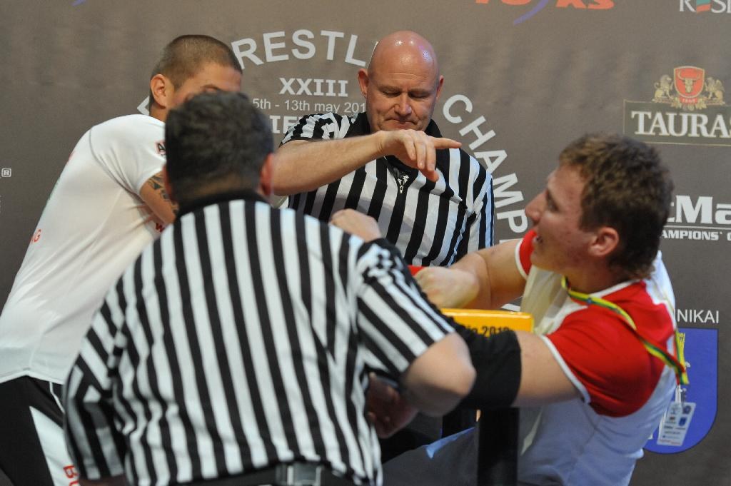 Euroarm 2013 Day 4 Right Hand Juniors 21 Seniors