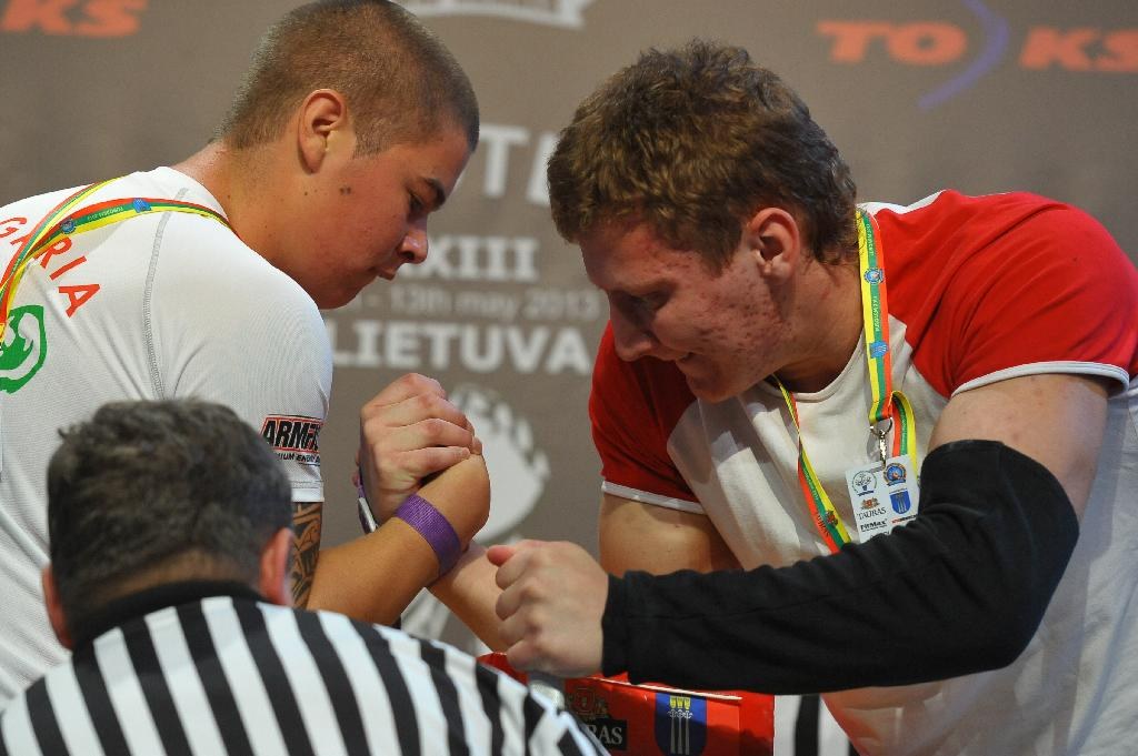 Euroarm 2013 Day 4 Right Hand Juniors 21 Seniors