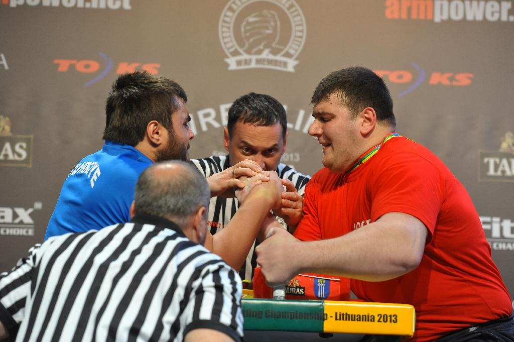 Euroarm 2013 Day 4 Right Hand Juniors 21 Seniors