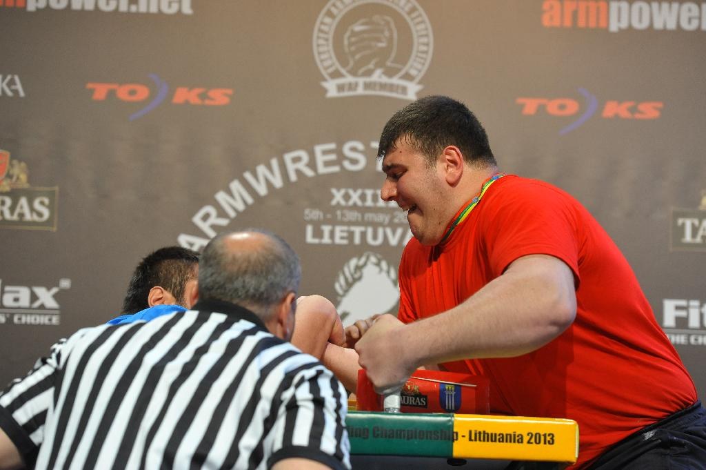 Euroarm 2013 Day 4 Right Hand Juniors 21 Seniors