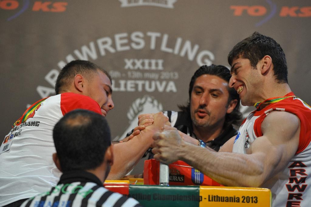 Euroarm 2013 Day 4 Right Hand Juniors 21 Seniors