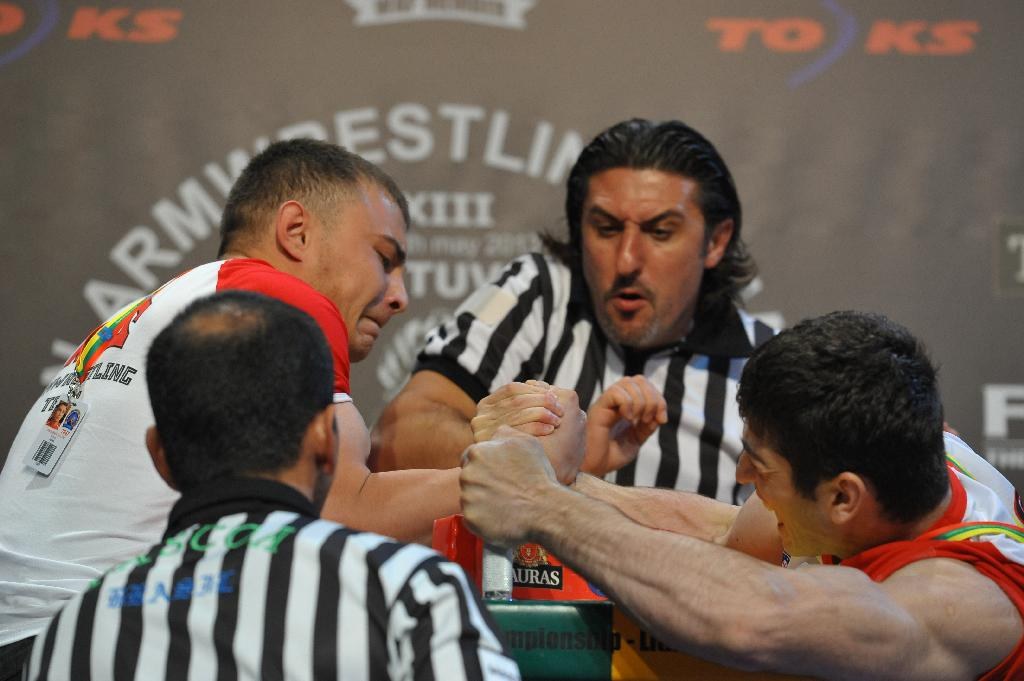 Euroarm 2013 Day 4 Right Hand Juniors 21 Seniors