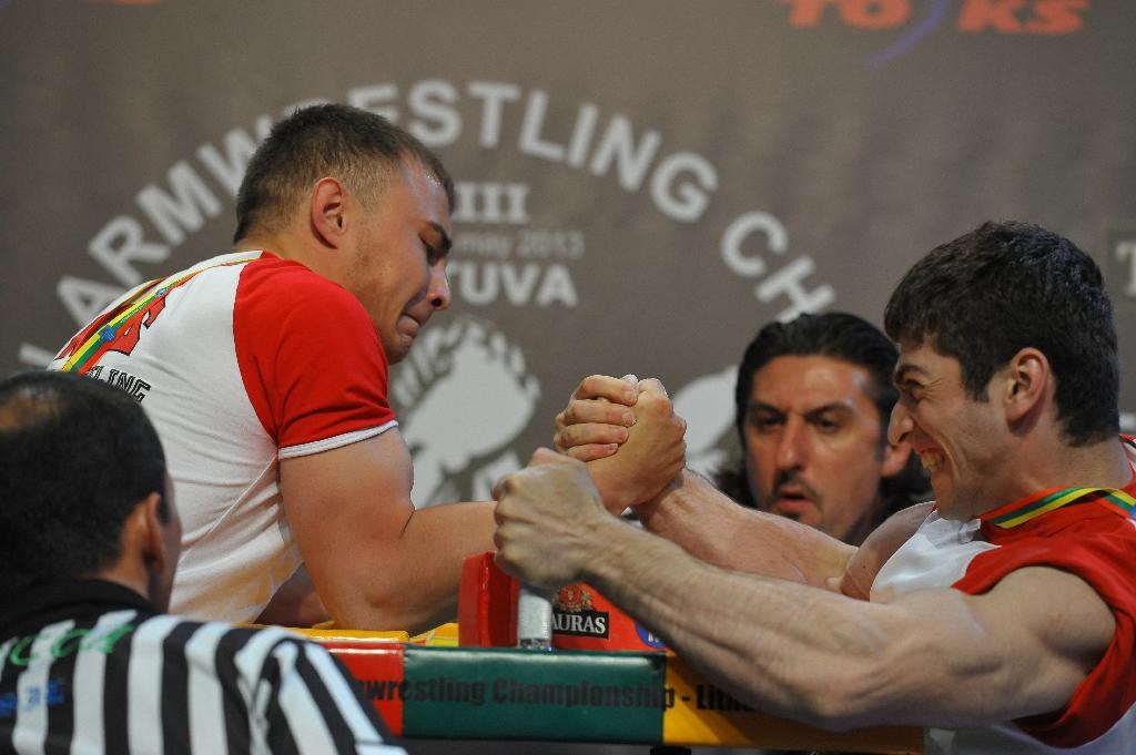 Euroarm 2013 Day 4 Right Hand Juniors 21 Seniors