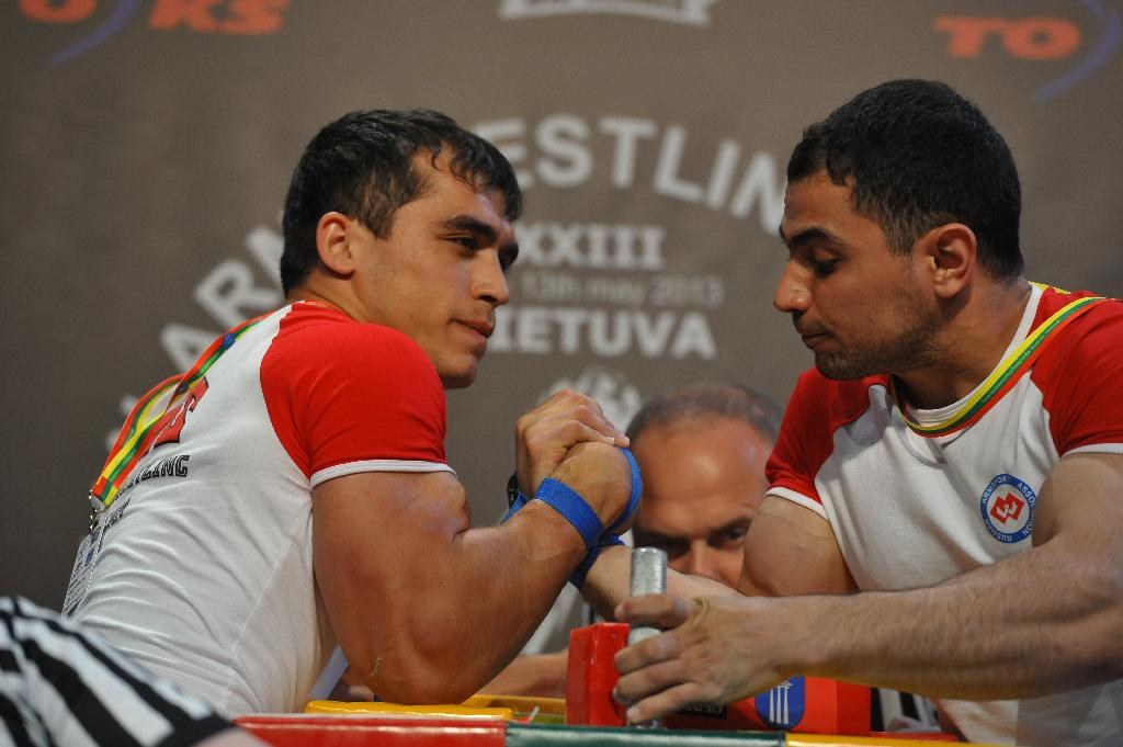 Euroarm 2013 Day 4 Right Hand Juniors 21 Seniors