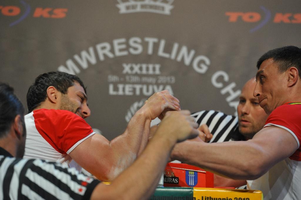 Euroarm 2013 Day 4 Right Hand Juniors 21 Seniors