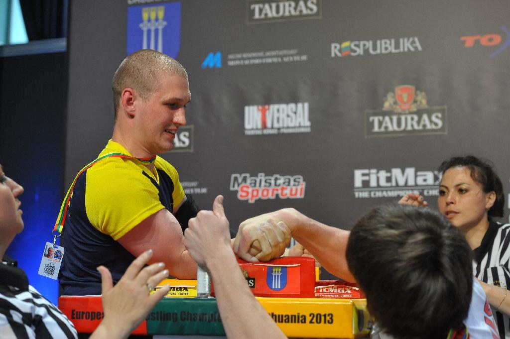 Euroarm 2013 Day 4 Right Hand Juniors 21 Seniors